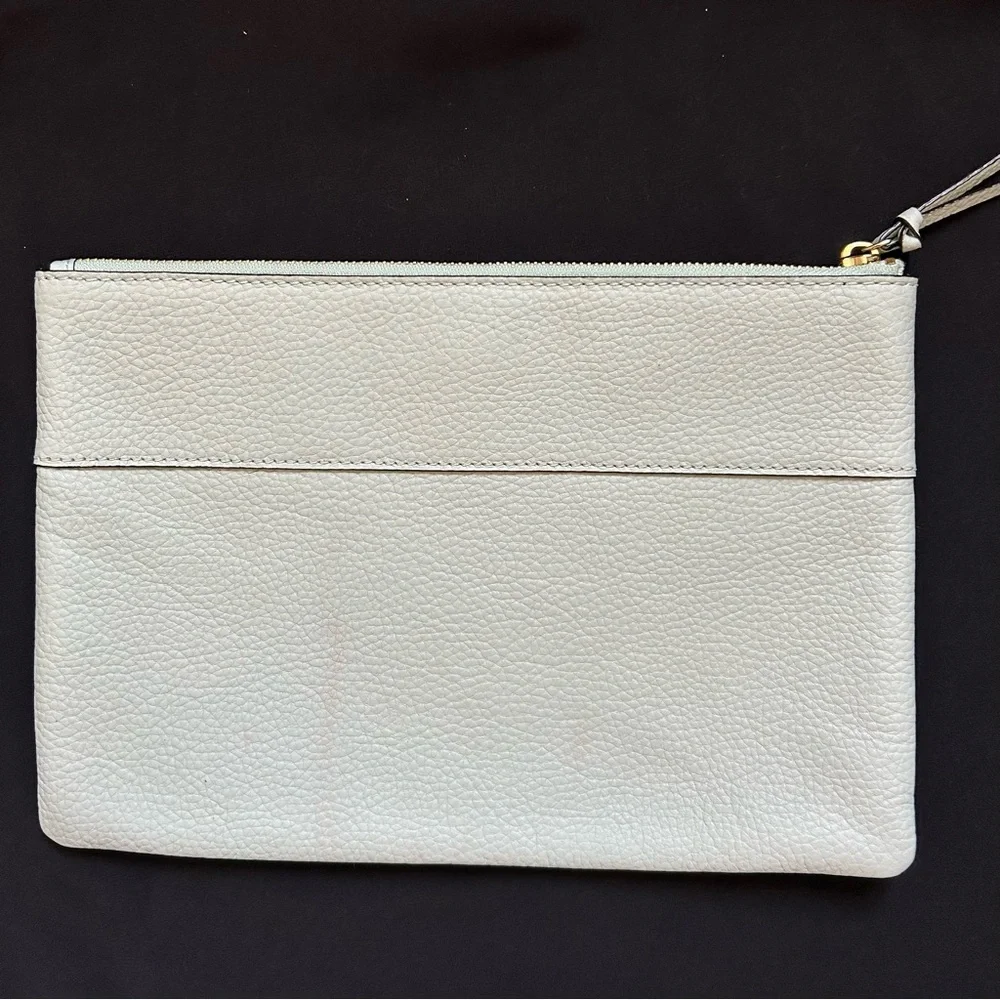 KATE SPADE | pebble Leather Zip Pouch Clutch - Picture 2 of 11